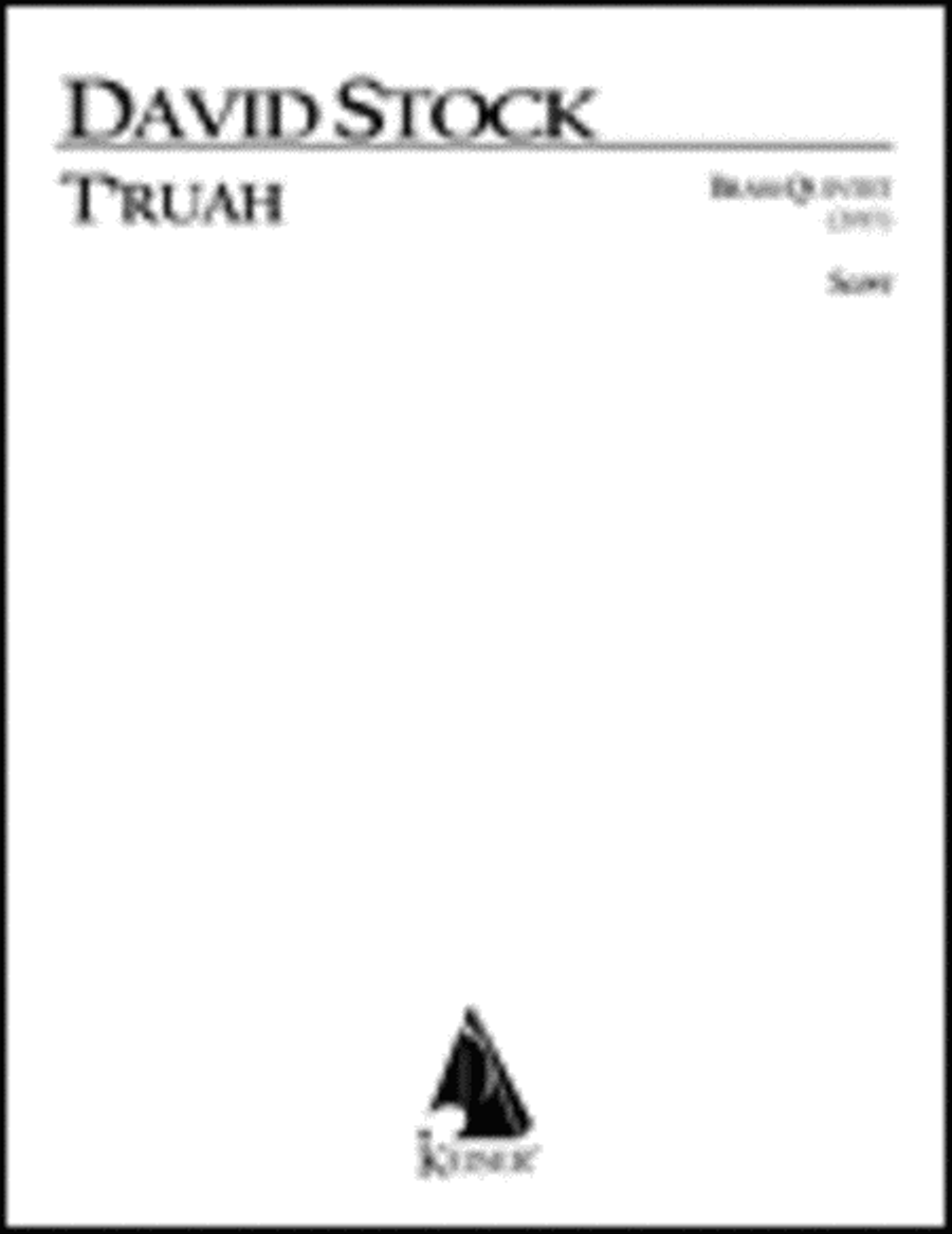 T'ruah for Brass Quintet T'ruah for Brass Quintet Brass Quintet scores gallery preview page 1