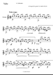 Valse, Waltze, by Griboyedov, Aleksandr, arrangement for classical guitar by Andrei Krylov