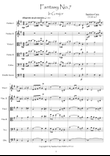 Fantasy no.7 in G major - CS 265 for String orchestra