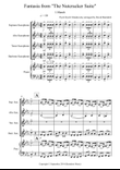 Fantasia from "The Nutcracker Suite" March for Saxophone Quartet mini preview