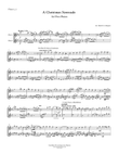 Christmas Serenade for Two Flutes (A Christmas medley of songs)