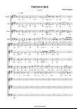 Past two o'clock for mixed voice choir (SATB) mini preview