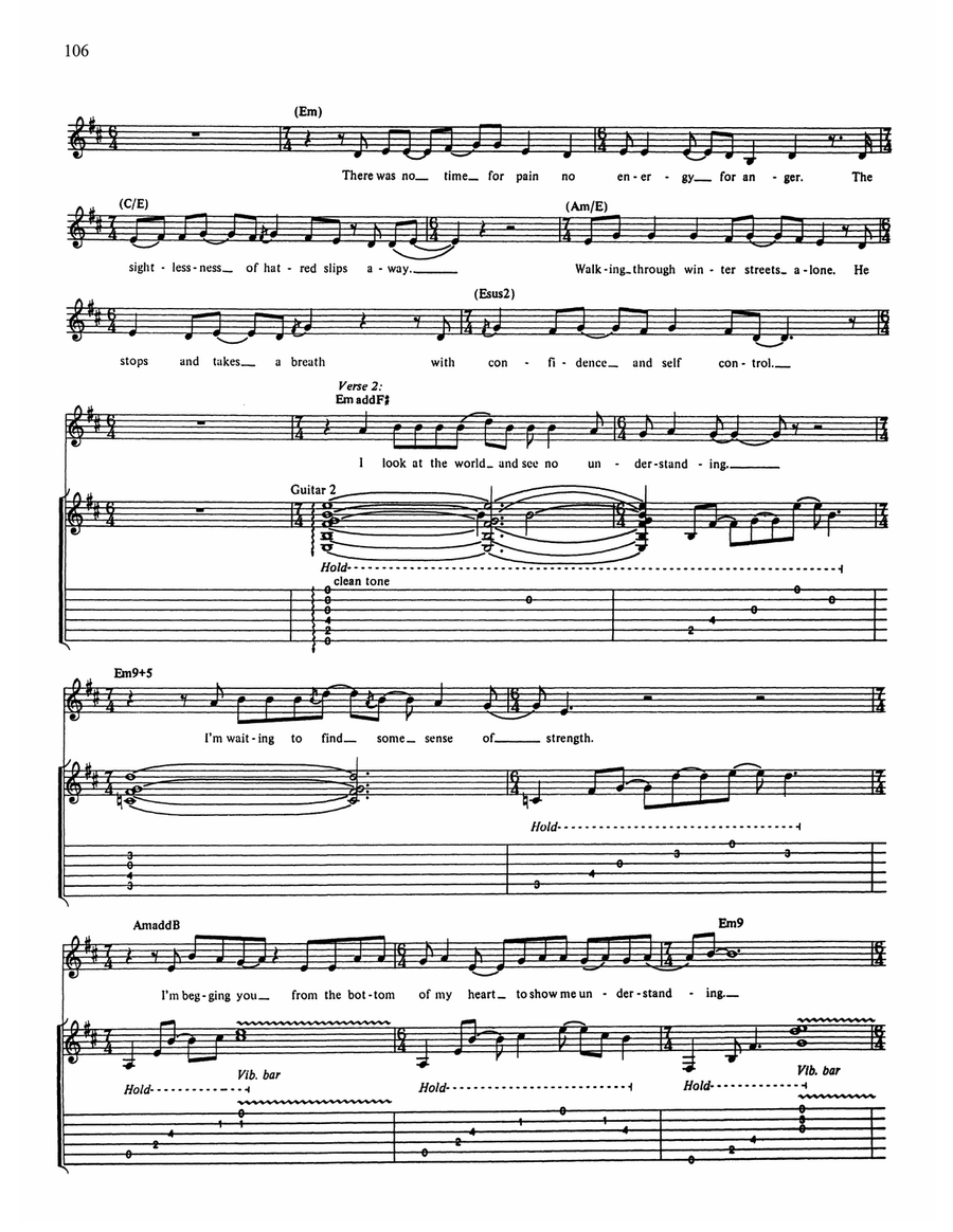 Learning To Live Learning To Live Acoustic Guitar scores gallery preview page 3