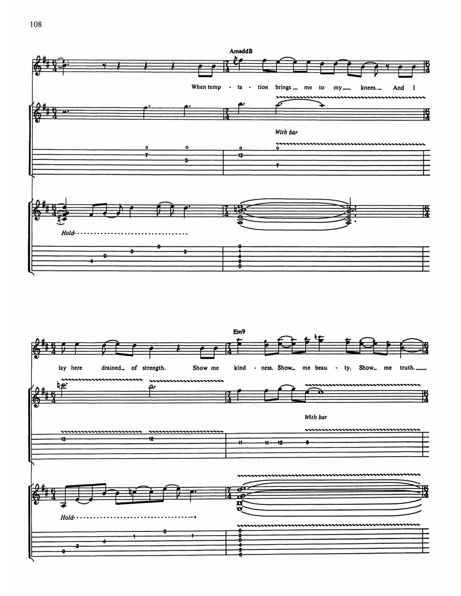 Learning To Live Learning To Live Acoustic Guitar scores gallery preview page 5