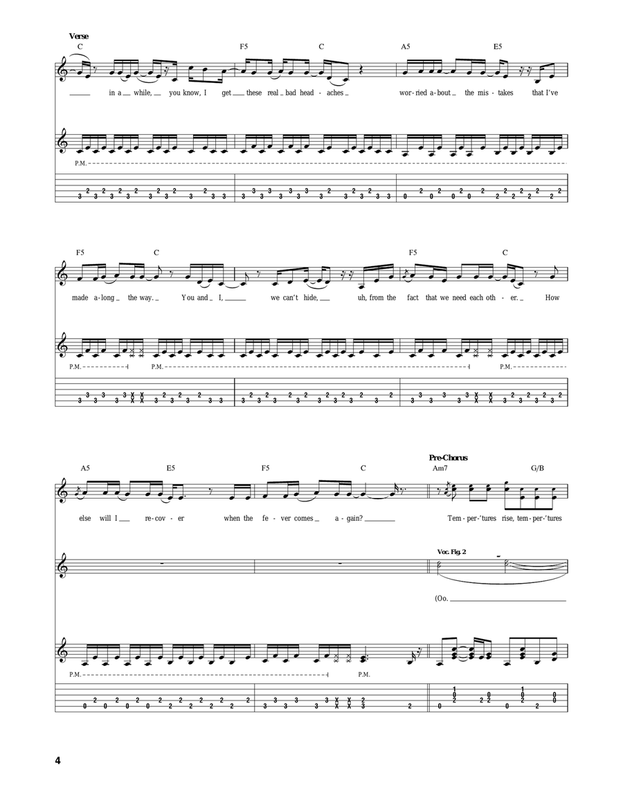 Quiet Quiet Acoustic Guitar scores gallery preview page 4