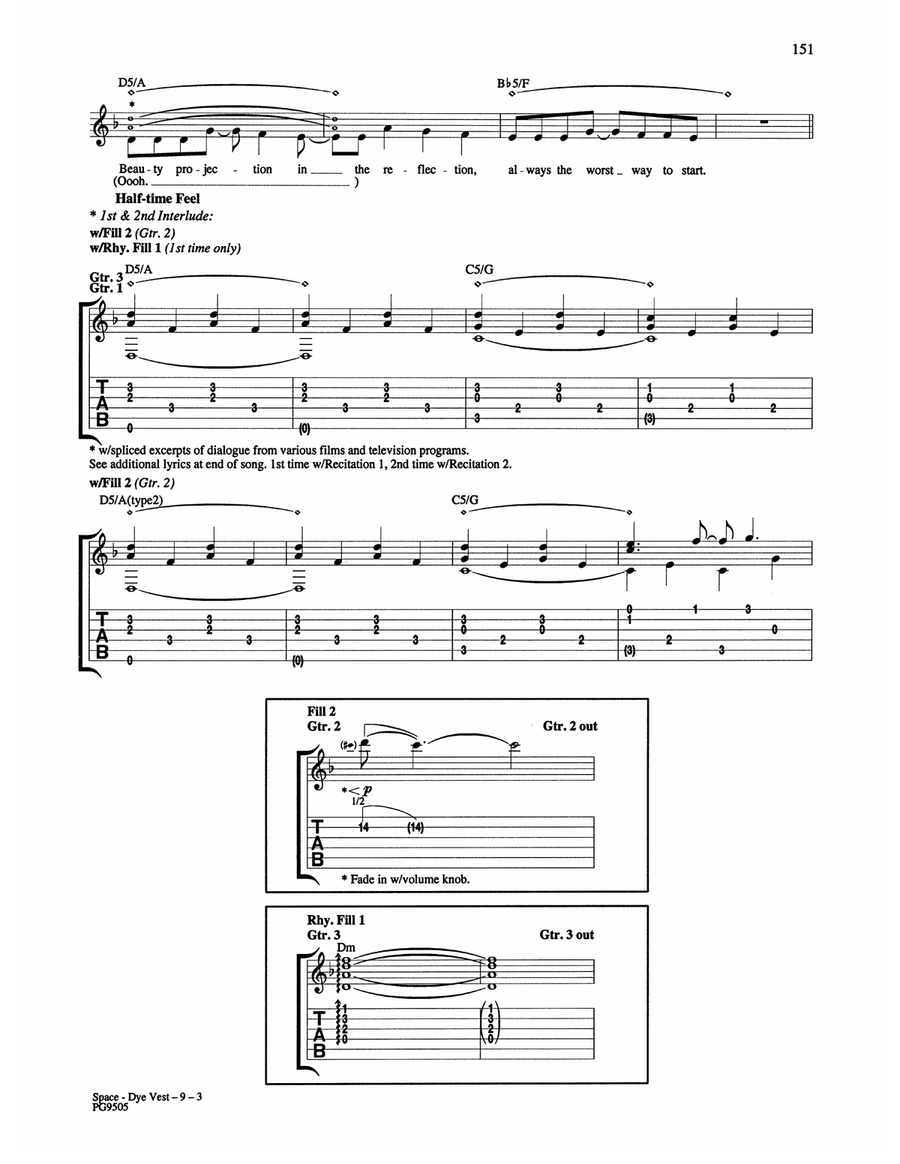 Space-Dye Vest Space-Dye Vest Acoustic Guitar scores gallery preview page 3