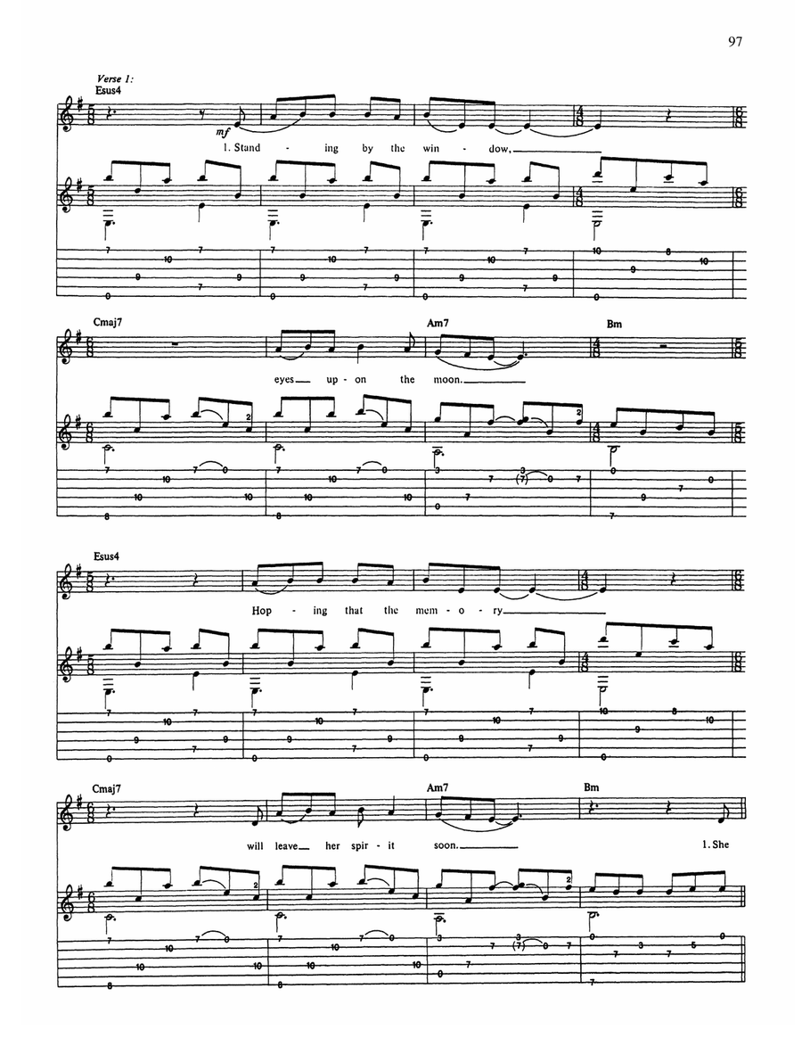Wait For Sleep Wait For Sleep Acoustic Guitar scores gallery preview page 2