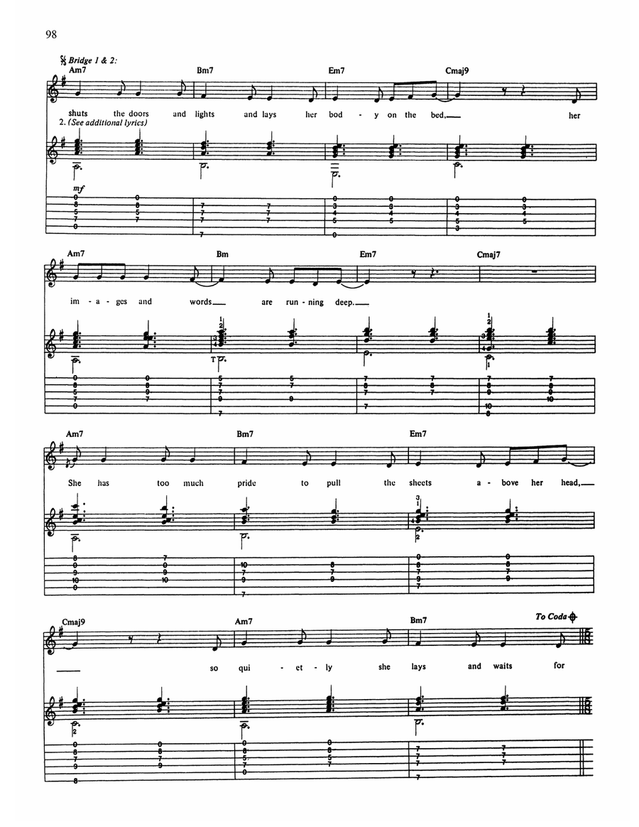 Wait For Sleep Wait For Sleep Acoustic Guitar scores gallery preview page 3