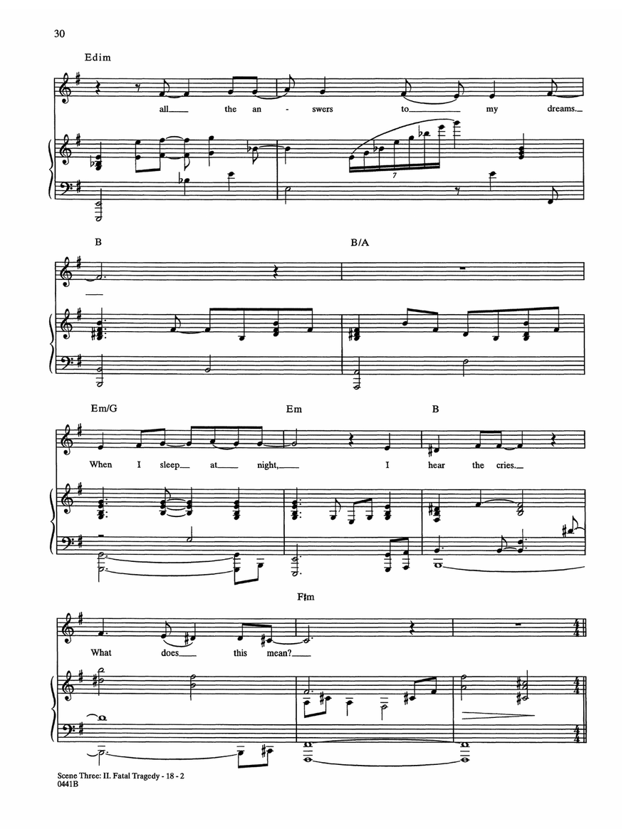 Fatal Tragedy Fatal Tragedy Acoustic Guitar scores gallery preview page 2