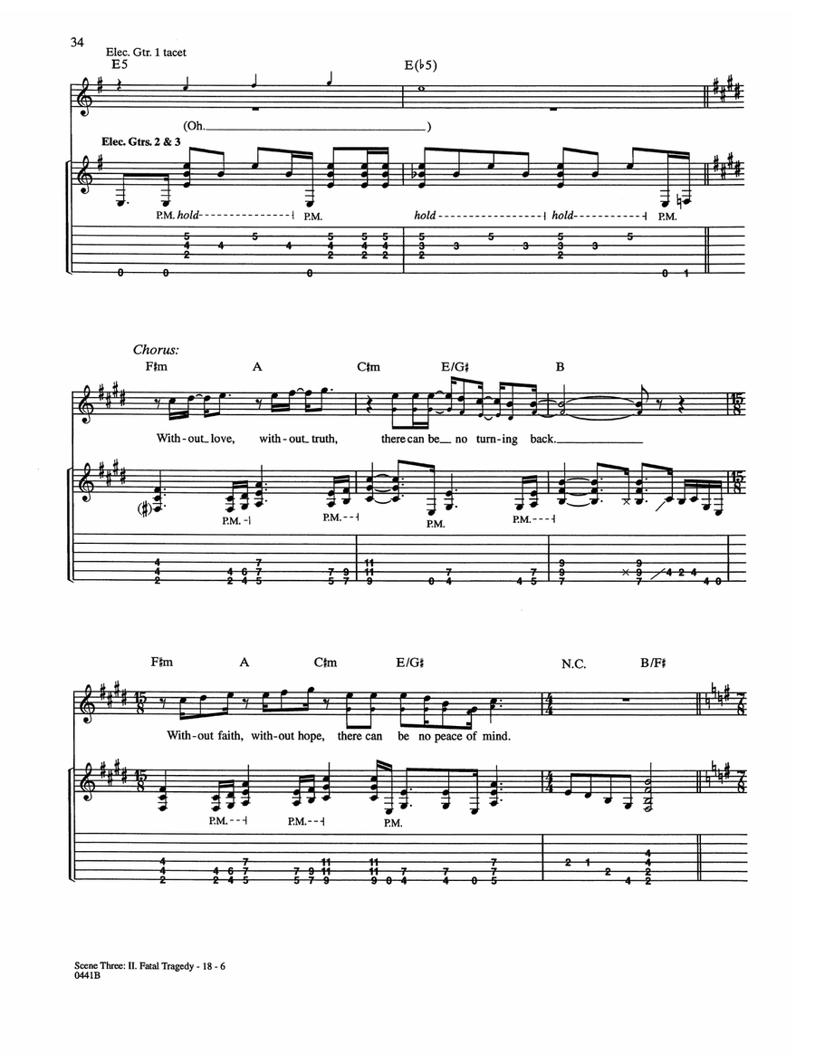 Fatal Tragedy Fatal Tragedy Acoustic Guitar scores gallery preview page 6