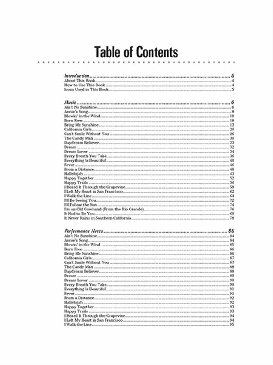 Ukulele Favorites for Dummies Ukulele scores gallery preview page 2