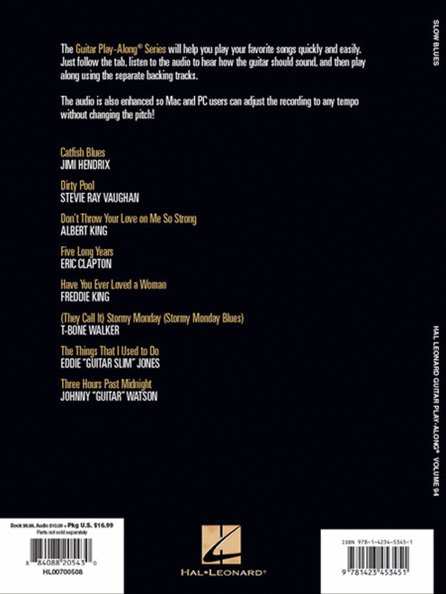 Slow Blues Slow Blues Electric Guitar scores gallery preview page 2