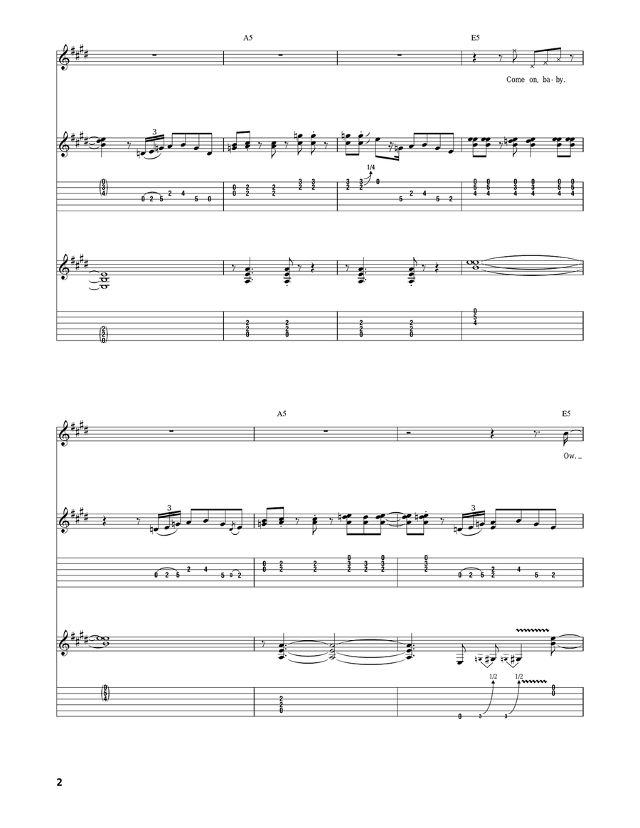 Finish What Ya Started Finish What Ya Started Acoustic Guitar scores gallery preview page 2