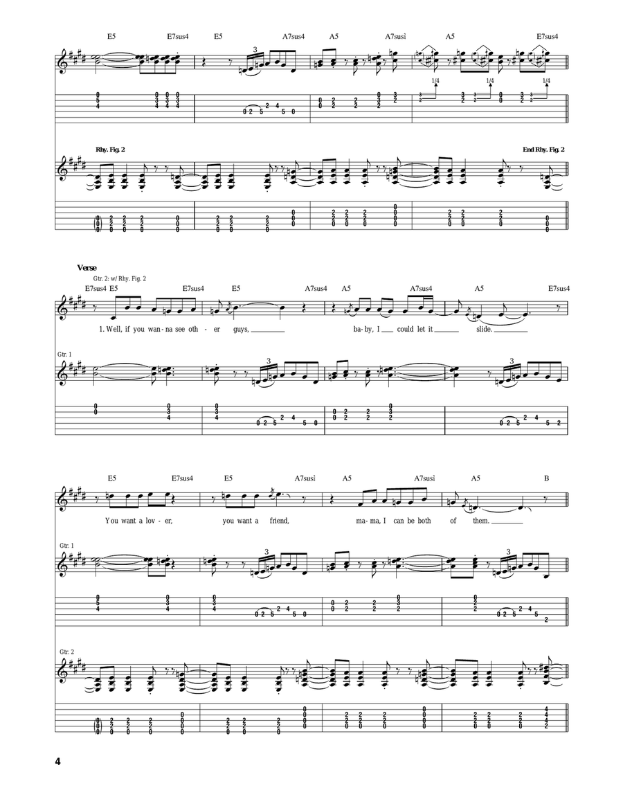 Finish What Ya Started Finish What Ya Started Acoustic Guitar scores gallery preview page 4