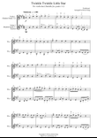 Twinkle Twinkle Little Star (for violin duet, suitable for grades 1-3)