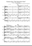 Dance of the Reed Pipes (Fantasia from Nutcracker) for Viola Quartet mini preview