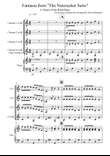 Dance of the Reed Pipes (Fantasia from Nutcracker) for Clarinet Quartet mini preview