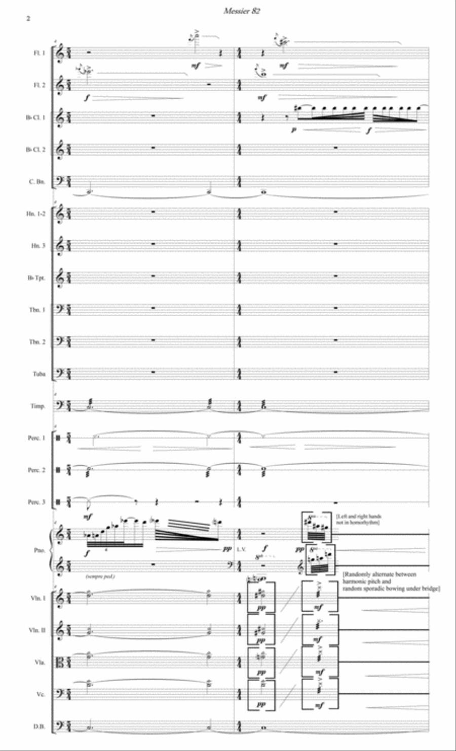 Messier 82 Chamber Orchestra scores gallery preview page 5