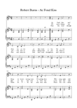 Robert Burns - Ae Fond Kiss