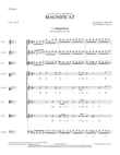 Magnificat in A Minor - Score