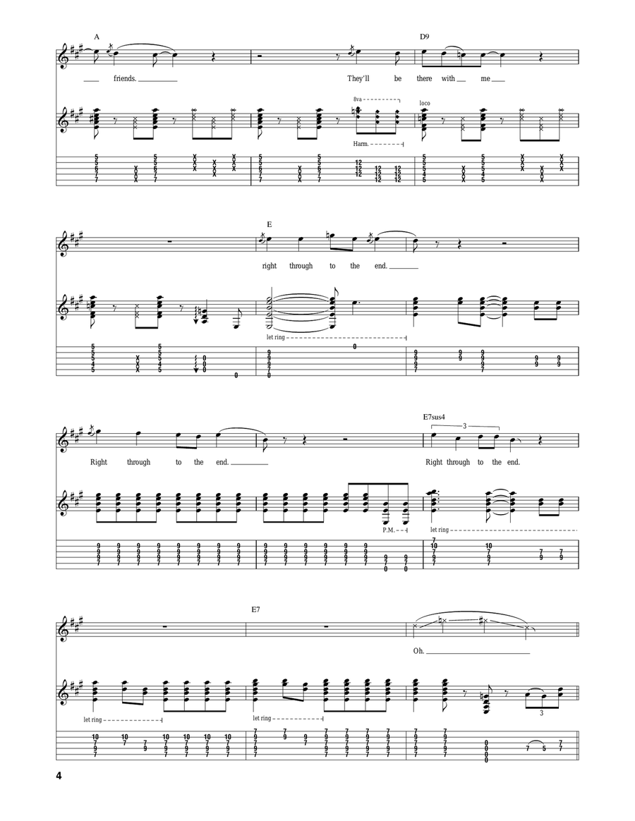 Laundromat Laundromat Acoustic Guitar scores gallery preview page 4