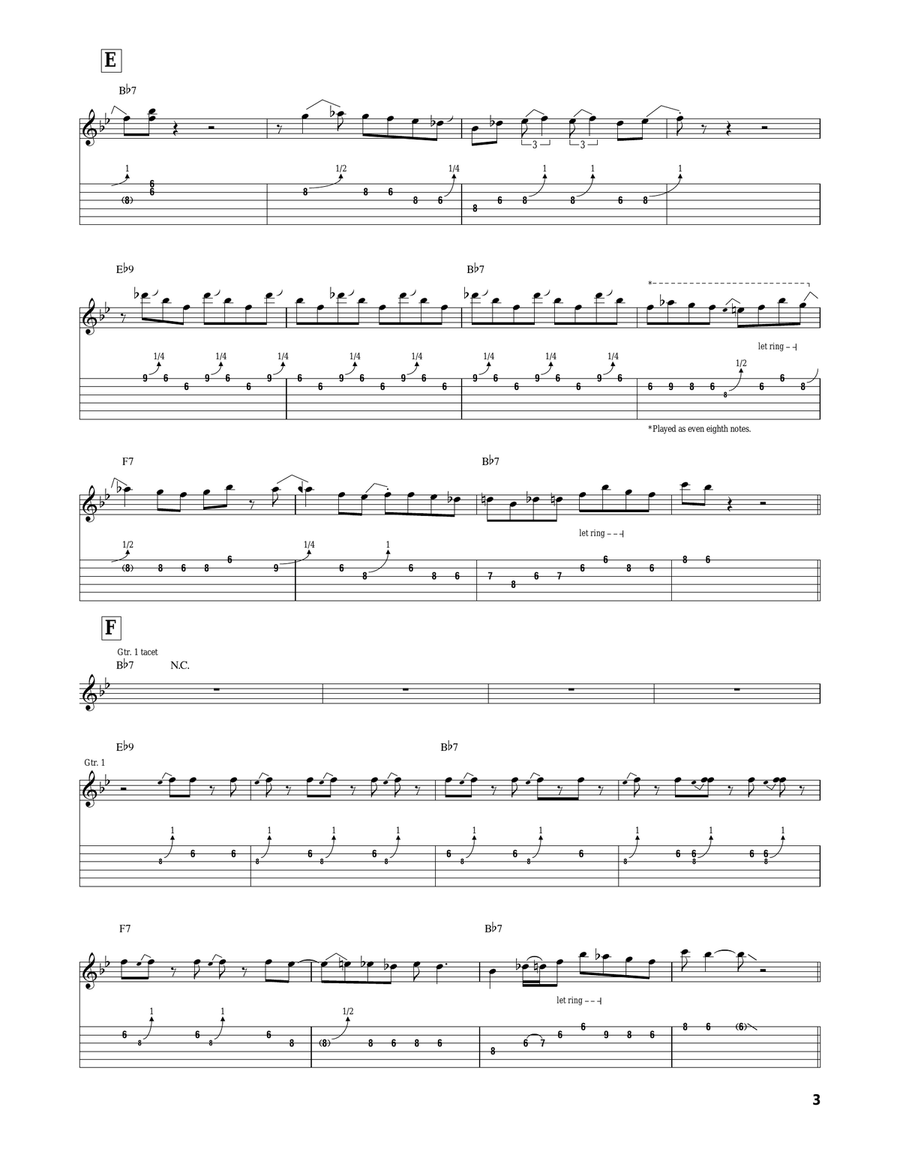 Strollin' With Bones Strollin' With Bones Acoustic Guitar scores gallery preview page 3