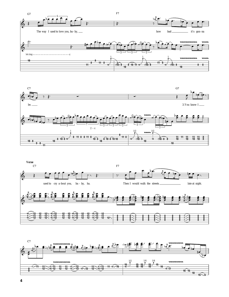 Be Careful With A Fool Be Careful With A Fool Acoustic Guitar scores gallery preview page 4
