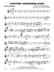 Winter Wonderland: E-flat Alto Saxophone