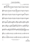 Carol of the Bells: 2nd E-flat Alto Saxophone