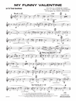 My Funny Valentine: B-flat Tenor Saxophone mini preview