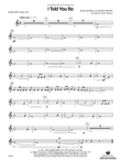 I Told You So: Baritone T.C.