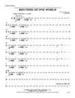 Rhythms of One World: 1st Percussion