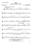 Elf: A Medley from the Broadway Musical: B-flat Tenor Saxophone