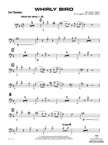 Whirly Bird: 2nd Trombone