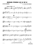 Song from M*A*S*H: E-flat Alto Saxophone