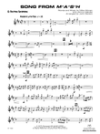 Song from M*A*S*H: E-flat Baritone Saxophone