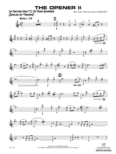 The Opener II: Baritone T.C.