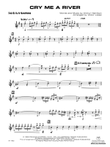 Cry Me a River: 2nd E-flat Alto Saxophone