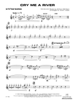 Cry Me a River: B-flat Tenor Saxophone