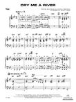 Cry Me a River: Piano Accompaniment
