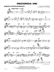 Recorda me: Suggested Alto/Baritone Saxophone Solo