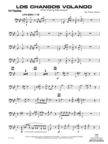 Los changos volando: 4th Trombone