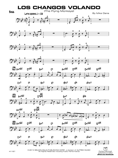 Los changos volando: String Bass