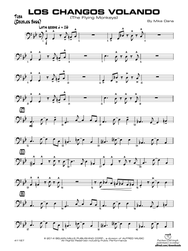 Los changos volando: Tuba