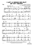 I Let a Song Go Out of My Head: Piano Accompaniment