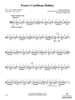 Frosty's Caribbean Holiday: 1st Percussion