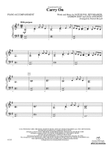 Carry On: Piano Accompaniment