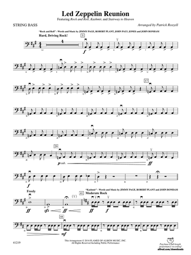 Led Zeppelin Reunion: String Bass