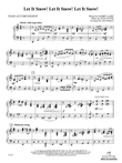 Let It Snow! Let It Snow! Let It Snow!: Piano Accompaniment
