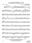 Christmas Eve/Sarajevo 12/24: B-flat Bass Clarinet